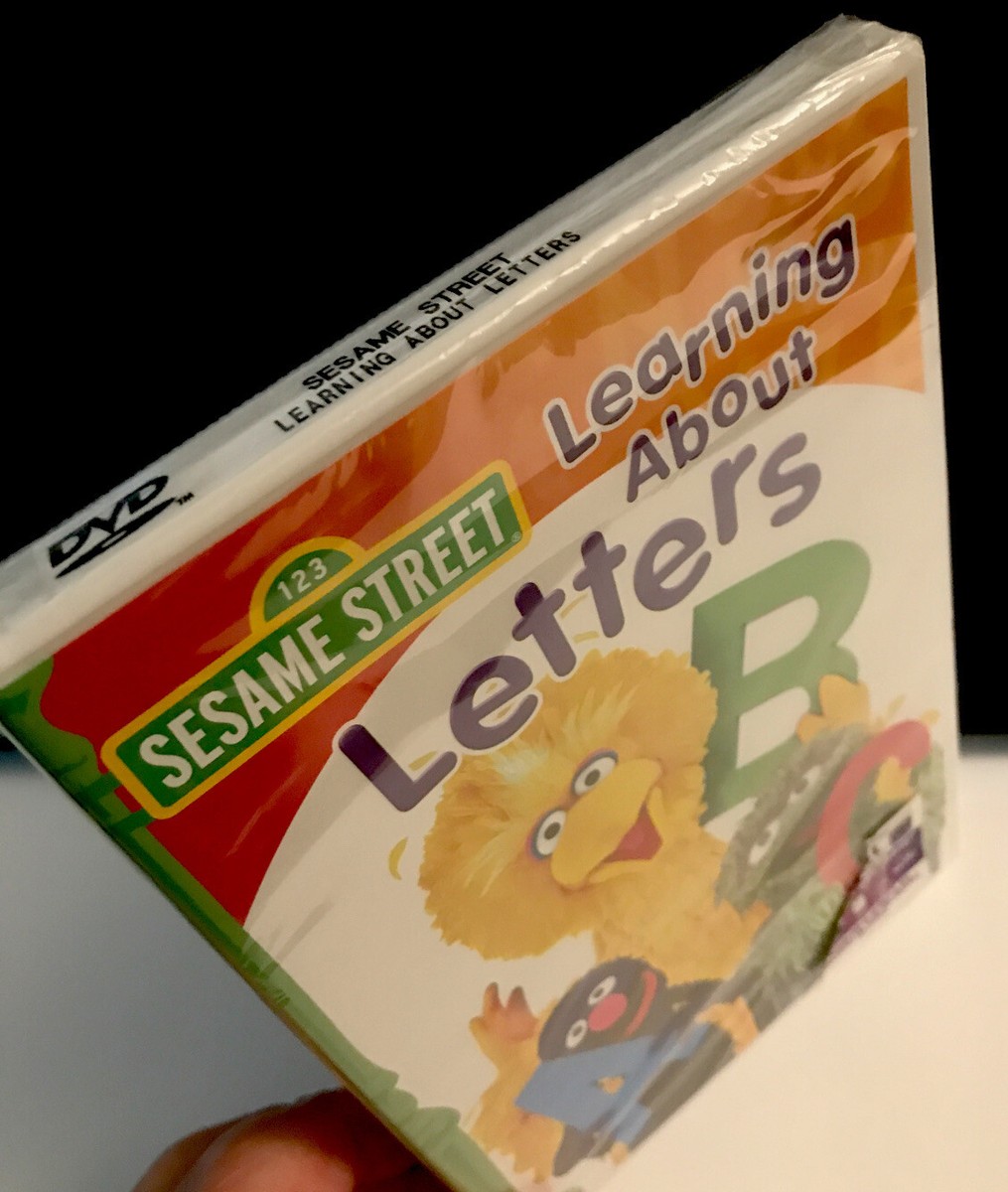 Sesame Street~Learning About Letters (DVD) *NEW/FACTORY