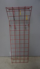Design Garderobe Wandgarderobe rot String Wegner Ära 60/70er (F23-1315)
