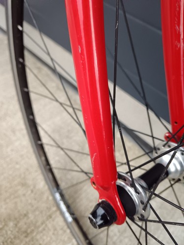 Islabike Luath 700 L 16spd Rosso Giovanile Junior Strada CicloCross Triathlon - Foto 10 di 14