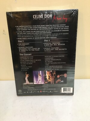 Celine Dion - Live in Las Vegas: A New Day (DVD, 2007, 2-Disc