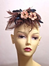 Ladies, Woman Fascinator, Hat special occasions Races, Weddings, Dress 2 impress