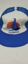 Vintage Acapulco Mesh Snapback Cap 1980s