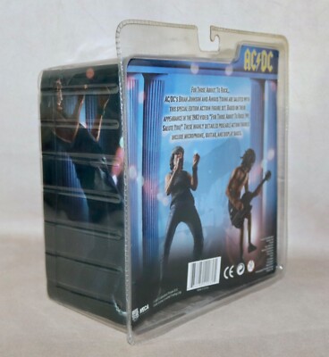 AC/DC Brian Johnson & Angus Young フィギュア NECA ACDC Brian Johnson Angus Young Action Figure 2-Pack