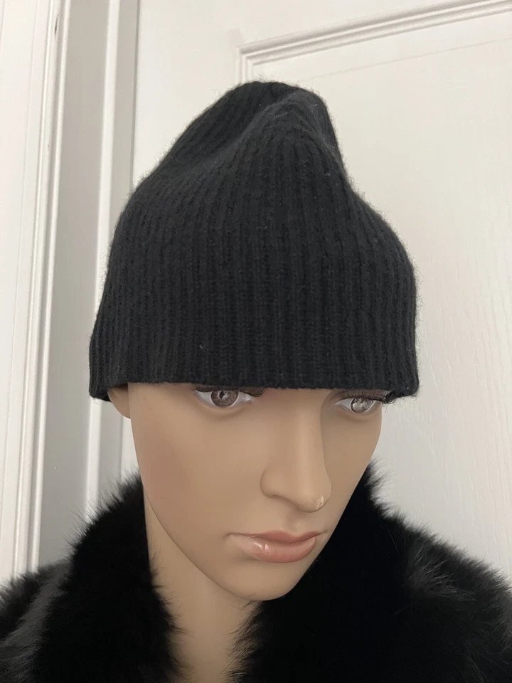 Marc Jacobs Beanie шляпа 100% кашемир размер M унисекс сделано в Италии $265 розничной - Изображение 2 из 4