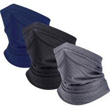 3 Color Sun UV Protection Face Mask Neck Gaiter Bandana for Fishing US