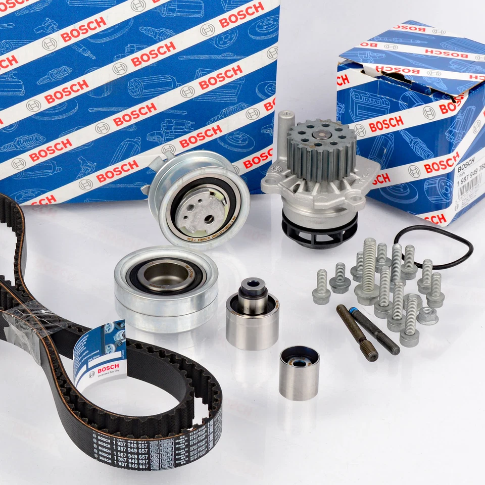 BOSCH 1987946943 Zahnriemensatz mit WAPU für A1-A6 SEAT SKODA CADDY TIGUAN
