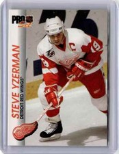 1992-93 Pro Set Steve Yzerman B Detroit Red Wings #39