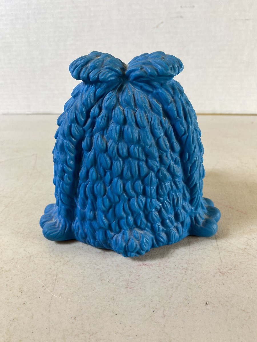 VTG 1978 SESAME STREET Muppet Blue Rubber GABRIEL Monster Squeaky