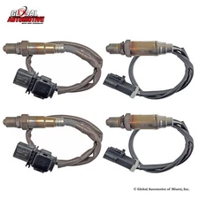 Set of 4 Bosch Oxygen O2 Sensor for 2009-2010 Ford F150 Pickup 4.6L 5.4L 6.2L