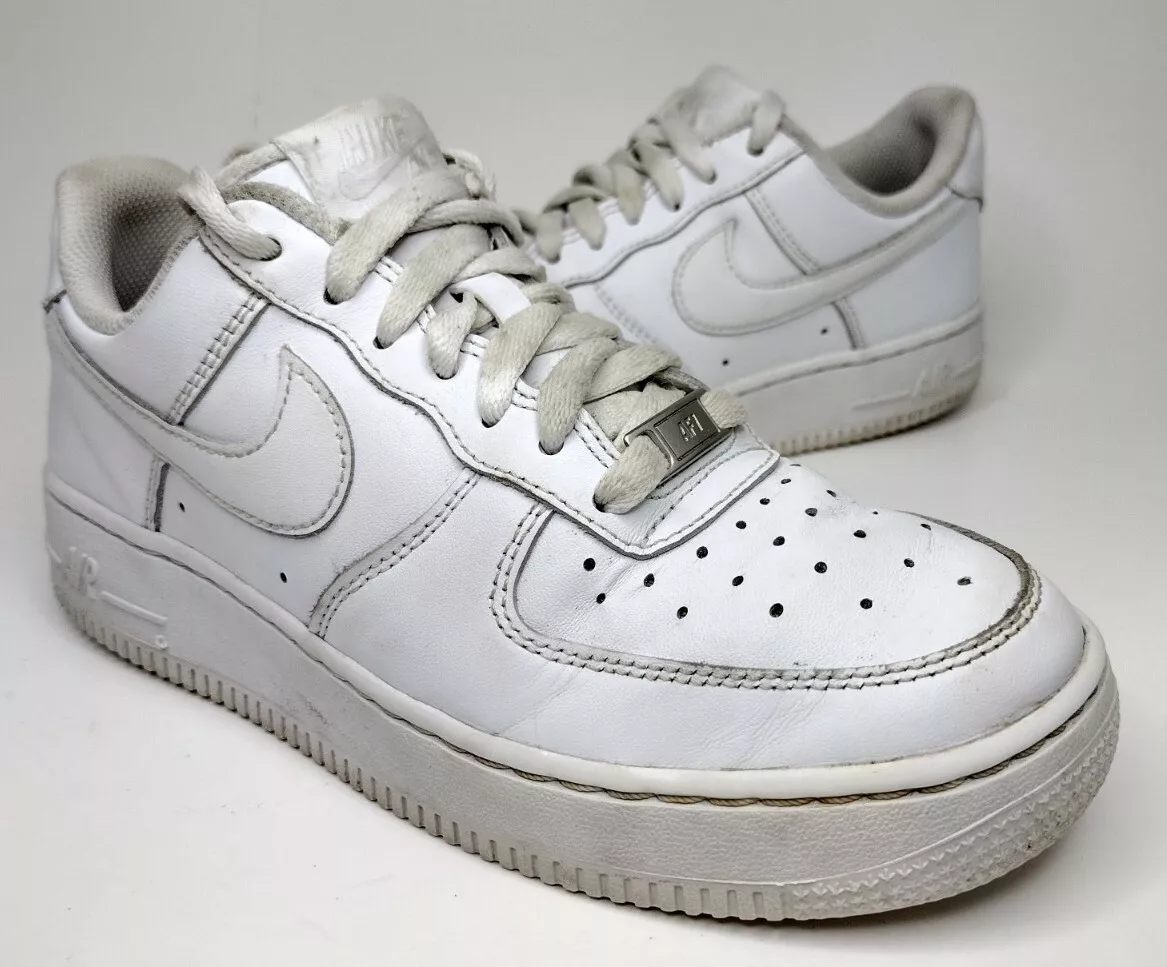 Nike air force 1 top low white womens size 7
