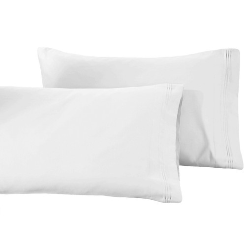 1500 Thread Count Egyptian Cotton Solid Pillowcase Set Standard & King Sizes - Picture 47 of 51