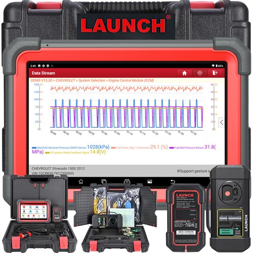 Launch X431 IMMO Elite PRO 5 Profi OBD2 Diagnosegerät Key Programmier X-PROG 3