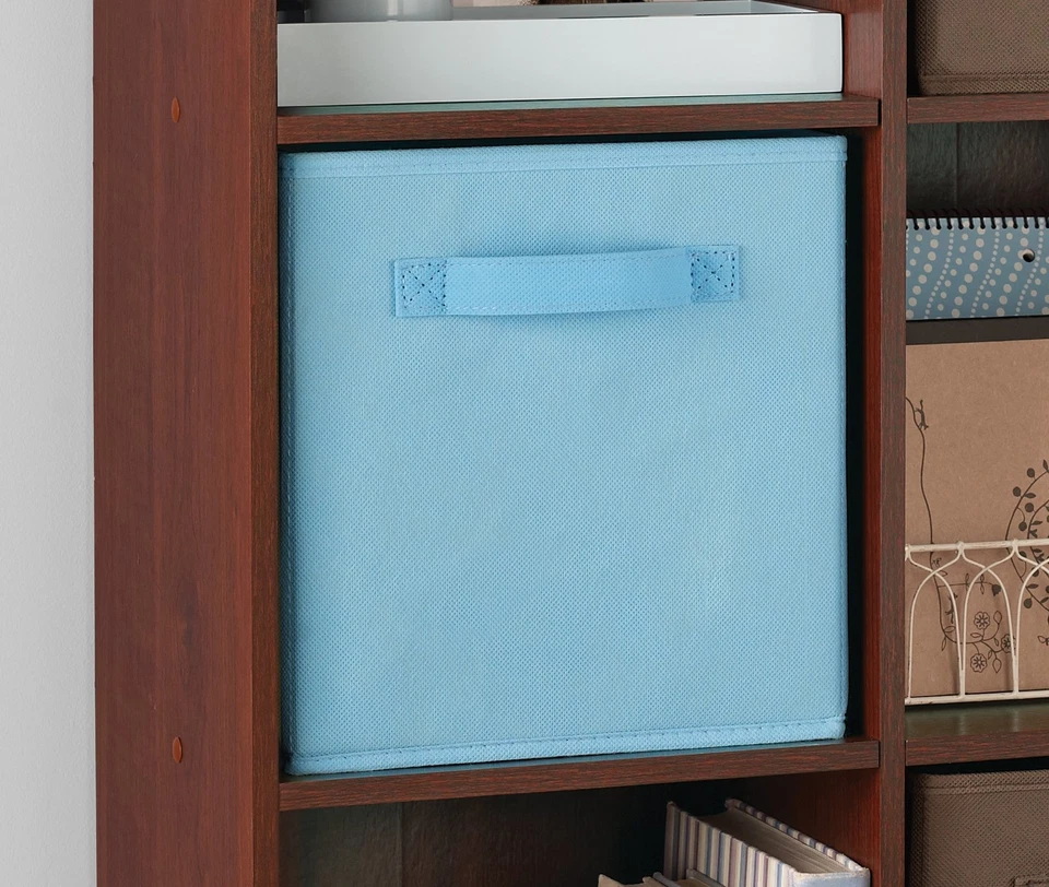 Paquete de 2 cajones de tela azul claro 3879 Cubeicals Foto 4 de 4