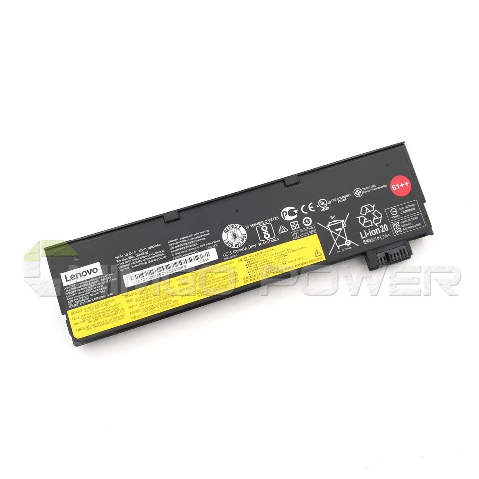 Neu Original 72Wh Akku für Lenovo ThinkPad T470 T480 T570 P51S 01AV427 01AV428