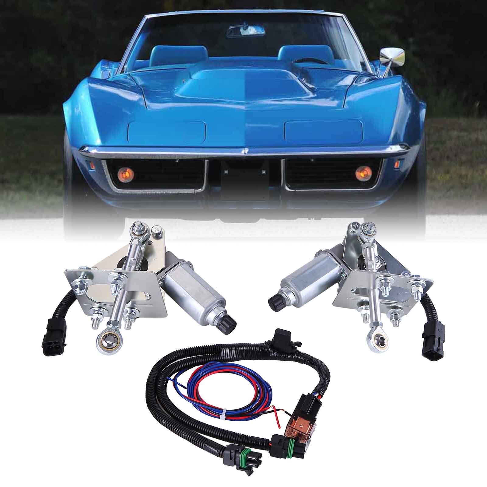 For C3 Corvette 19681982 Electric Headlight Motor Conversion Kit 3
