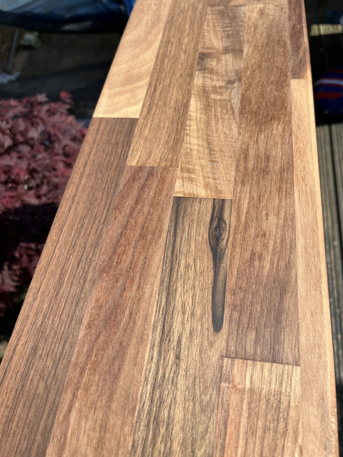 Solid Walnut Wooden Shelves Quality Natural Wood Timber Shelf eBay