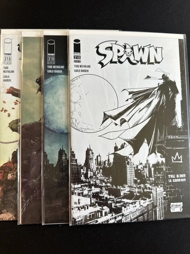 Spawn #318 Covers A B C D Variant Lot Mcfarlane Image Comics 1st Print VF/NM