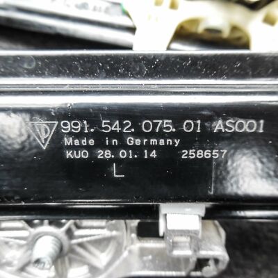 Moteur De Lève-vitre Avant Gauche Porsche Cayman S 3.4 981C (RHD) - Réf 99154207501 - Occasion Fonctionnel