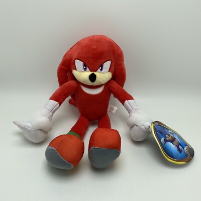 NEW! SEGA Sonic The Hedgehog 2  Knuckles  Stuffed Character Plush Toy 12 