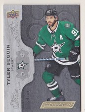 18-19 Upper Deck Engrained Tyler Seguin /49 BLACK Dallas Stars 2018