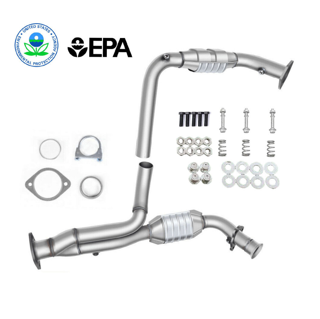Catalytic Converter Y-Pipe For Chevy Silverado 1500 (1999-2006) – EPA Approved, OBDII 6 thumbnail image