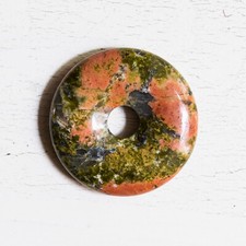 Donut pendentif UNAKITE 30mm P…