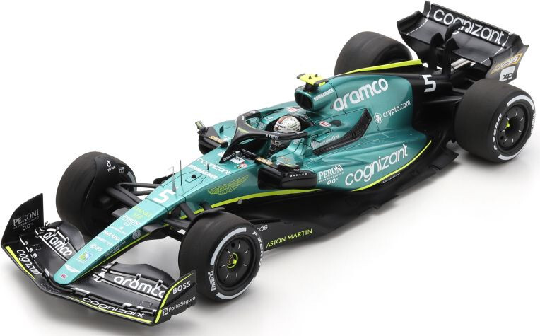 spark スパークAston MartinAMR22 S.Vettel 1:18 Spark 18S775 Sebastian Vettel Aston Martin AMR22 'Last Race