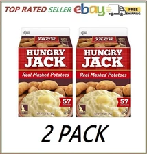 2 PACK Hungry Jack Mashed real Idahoan Potatoes 3.25 lbs. Free Shipping - FRESH