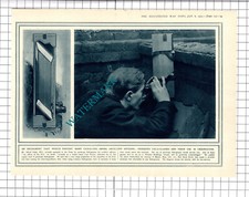 Ross Periscope Field Glasses Diagrama Primera Guerra Mundial - 1915 recorte/impresión