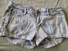 Candies Womens Jean Shorts, Size 3, Light Wash