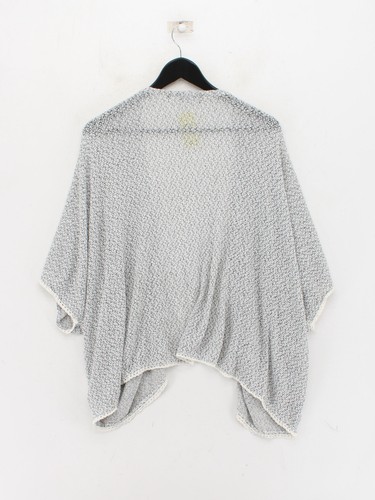 New Look Women's Cardigan UK 12 White Polyester - Bild 2 von 5