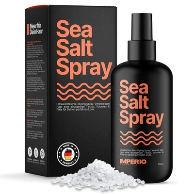 IMPERIO Sea Salt Spray - 250ml Premium 250 ml (1er Pack), Durchsichtig