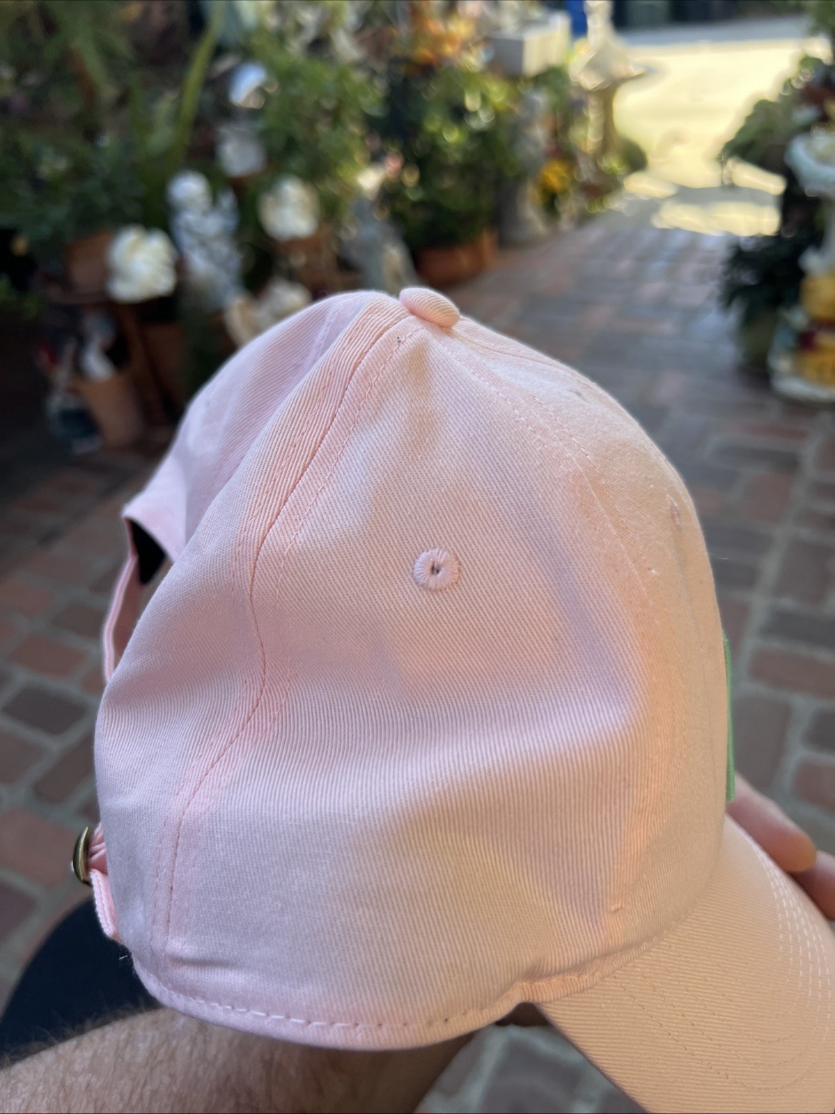 HELLO KITTY Pink Adjustable Baseball Cap - image 6