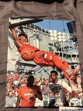 SYRACUSE ORANGE CJ FAIR SIGNED AUTOGRAPHED 8x10 PHOTO PICTURE ACOA COA