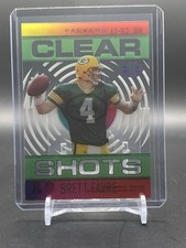 2021 Panini Illusions - Clear Shots Brett Favre #CS-11 Emerald