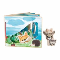 Small Foot Design Bilderbuch Waldlandschaft, Interaktiv
