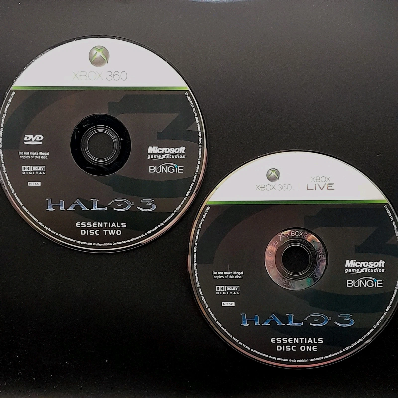 Halo 3 [Essentials] - Xbox 360 – Disc Only – Resurfaced/Tested