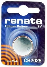 Renata CR2025 Lithium Coin Battery