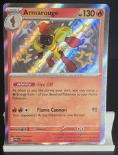 2024 Pokemon Paldean Fates Armarouge #115/091 LP on eBay