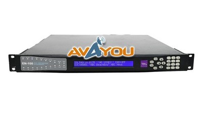 Adtec EN-100 1080 MultiCodec Encoder Modulator BISS QPSK QAM APSK L-Band IF