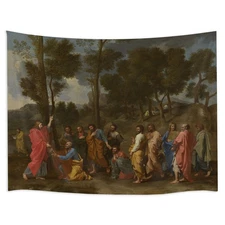 Christ Jesus and the saints Wall Art Prints Oil Painting Artwork WITHOUT FRAME