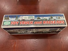 2003 HESS Toy Truck And Racecars Brand New
