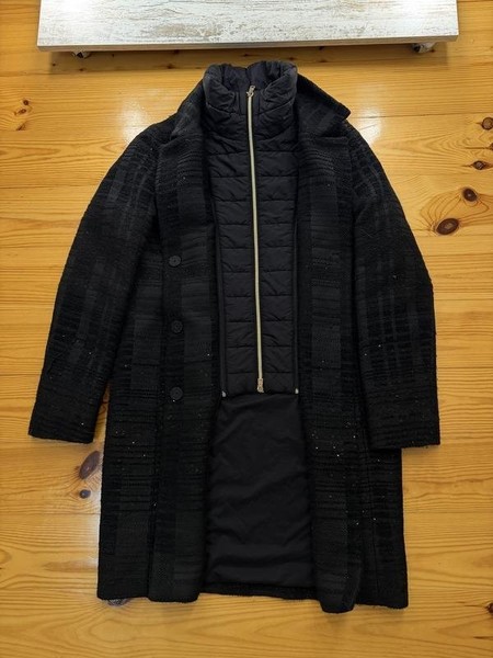 Women Herno Coat Black 42