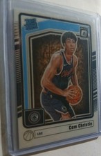 2024-2025 Donruss Panini Optic Silver Cam Christie Rookie Card #284