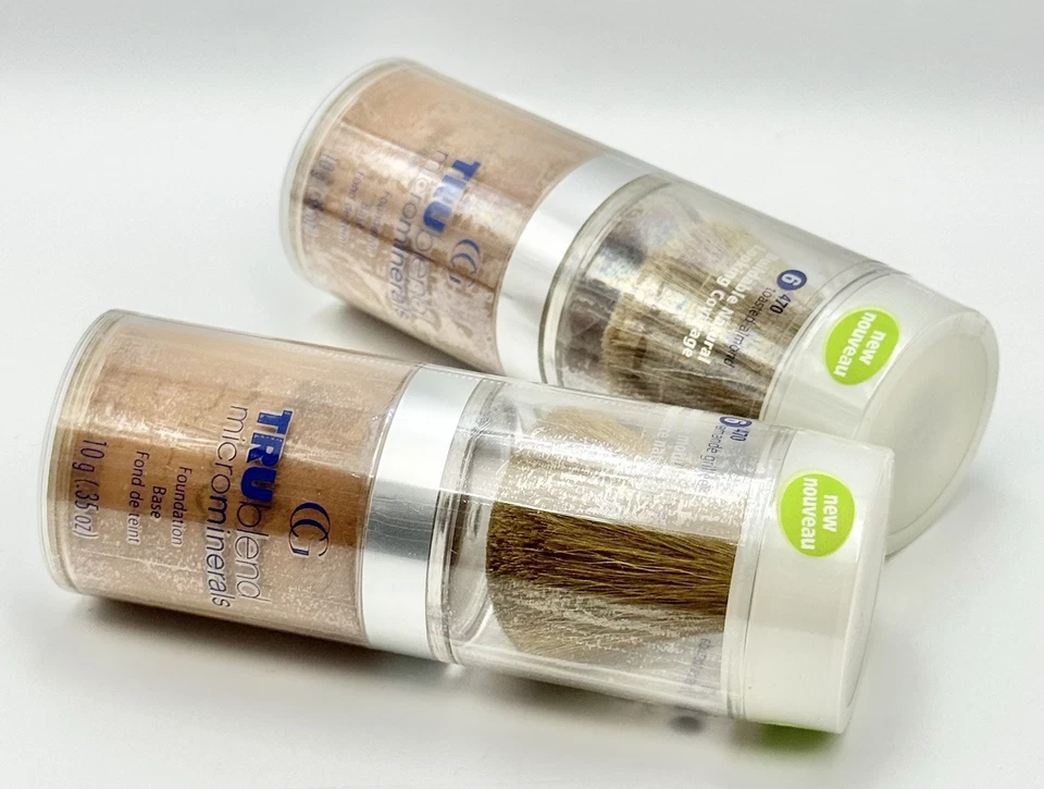 CoverGirl TruBlend Microminerals Foundation 470 TOASTED ALMOND .35 oz. (2 Pack) - Image 2 of 3