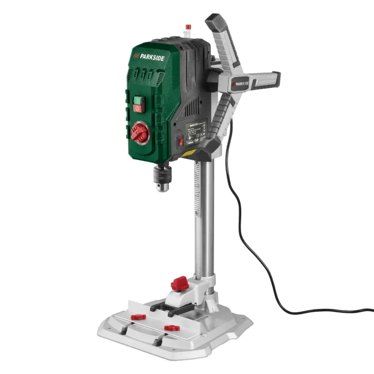 Taladro de banco Parkside 710W con control electrónico de velocidad