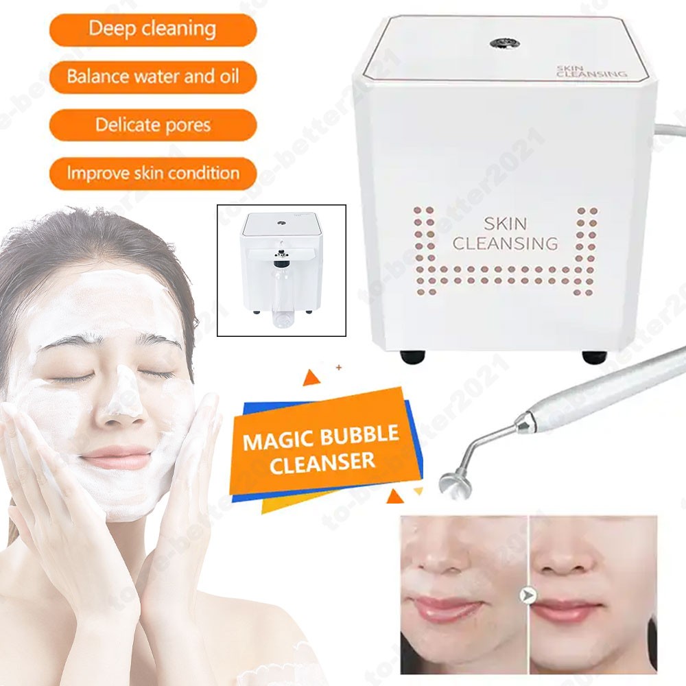 Mini Magic Oxygen Bubble Beauty Facial Cleaning Skin Rejuvenation SPA Machine