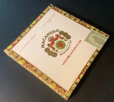 MACANUDO MONTEGO Y CIA H.R.H. Prince Philip Cafe Jamaica Empty Wooden Cigar Box