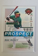 2024 Panini Prospect Edition - Max Muncy #59 Red /299 (RC)