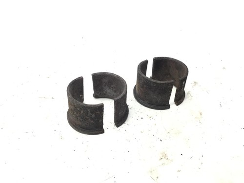 Paar Flansche Abgaskrümmer Auspuff Moto Guzzi V35 III 350 1985 1987 PY